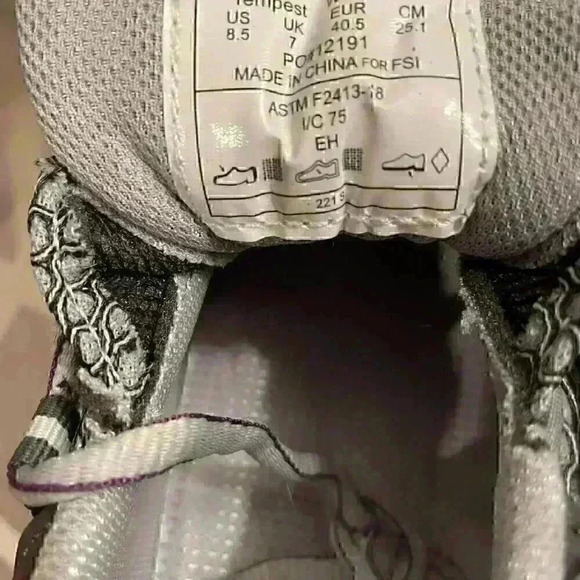 Nautilus Safety Womens Footwear Tempest Low CT Grey BRAND NEW.  ( Save $57.00) - Picture 10 of 12